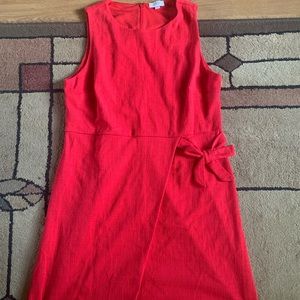 Red LOFT dress